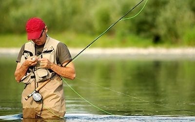 Fishing in Lenoir, North Carolina