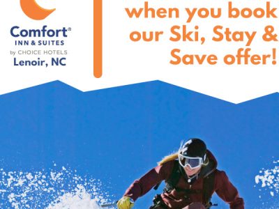 Book Accommodations at Comfort Inn & Suites in Lenoir to Save 15%!